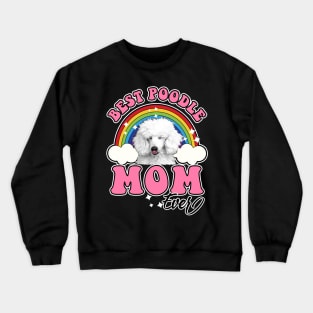 Best Poodle Mom Crewneck Sweatshirt